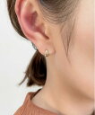 【SALE/7%OFF】ciite' ドロップミニフープピアス (両耳用) シーテ アクセサリー・腕時計 ピアス シルバー ゴールド