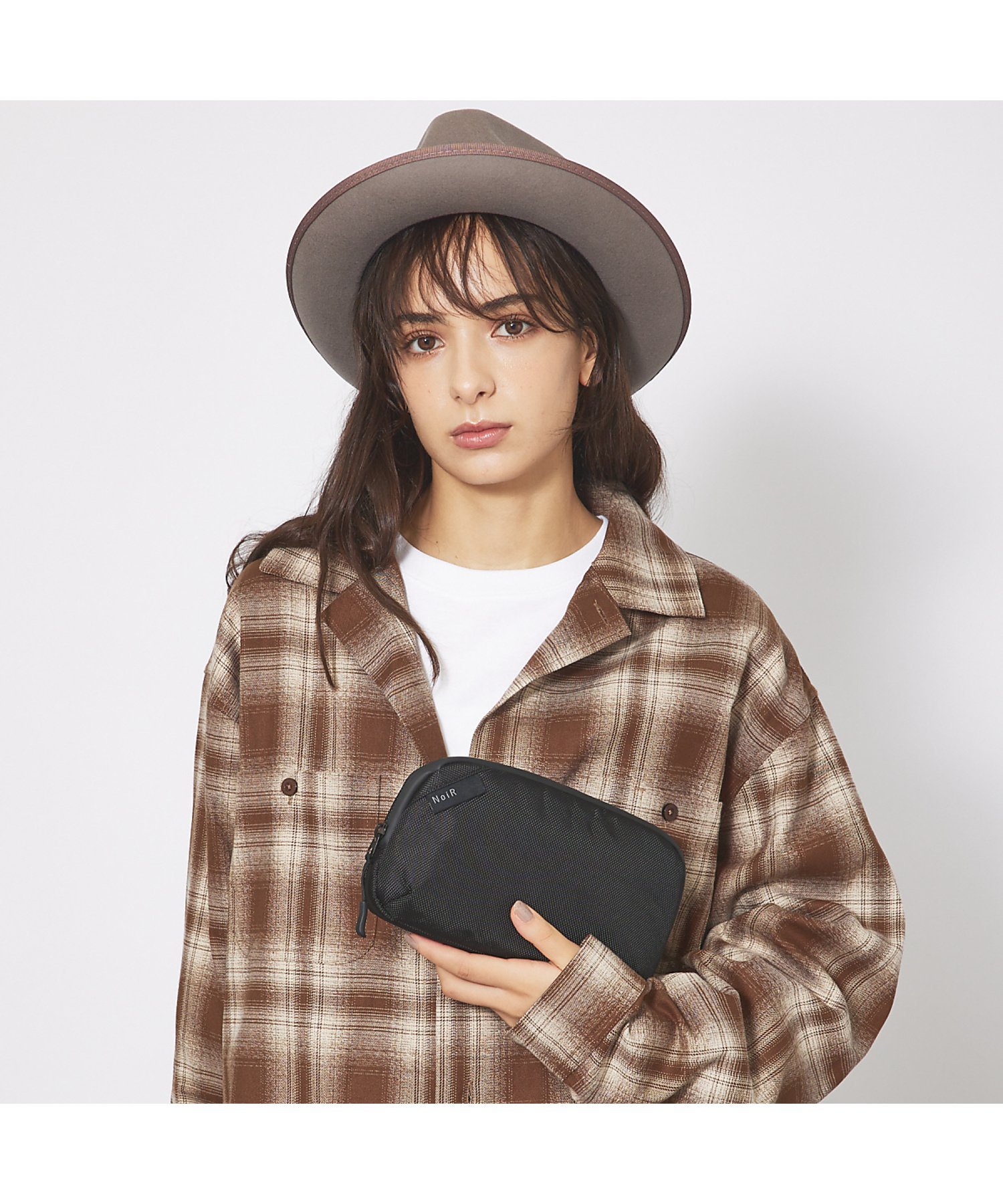 ABAHOUSE LASTWORD 【NoiR / ノアール】撥水加工 ビジネスポーチ バッグインバッグ Squad アバハウス ..