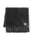 【SALE/20%OFF】Francfranc ゴーディス なめらか スロー(ひざ掛け) 1500*800 ダークグレー フランフラン インテリア・生活雑貨 ブ...