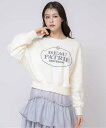 【SALE/70%OFF】Noela ロゴスウェット ノエラ トップス スウェット・トレーナー ホワイト ベージュ ネイビー