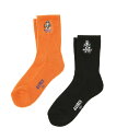 AVIREX 《直営店限定》TOM CAT 1975 SOX/トムキャット ソックス アヴィレックス 靴下・レッグウェア 靴下 ホワイト ブラック