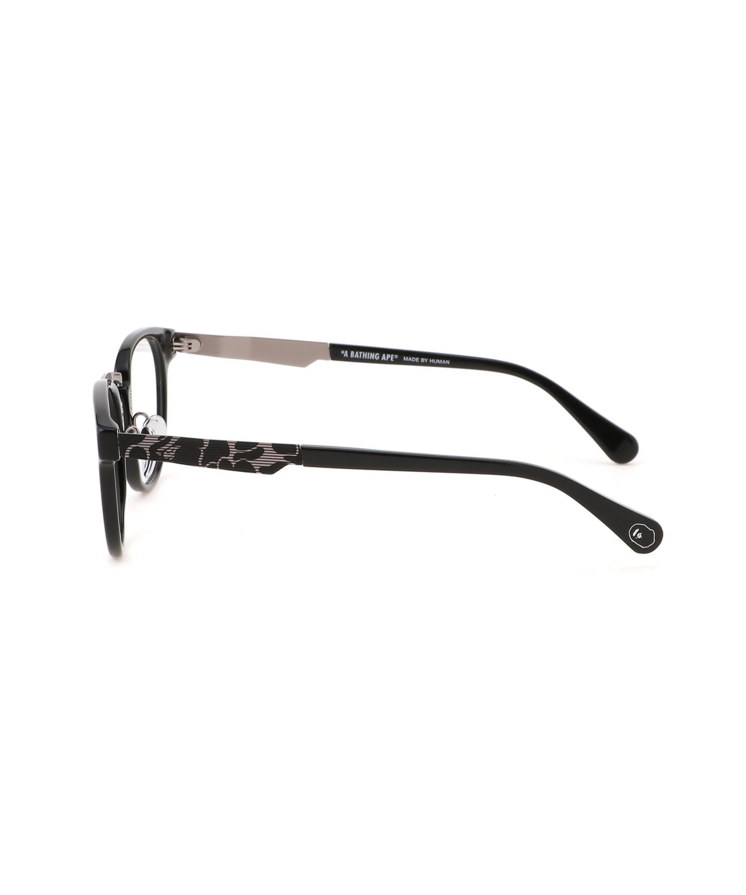 A BATHING APE OPTICAL FLAME #12 ア ベイシング エイプ ファッション雑貨 メガネ ブラック【送料無料】