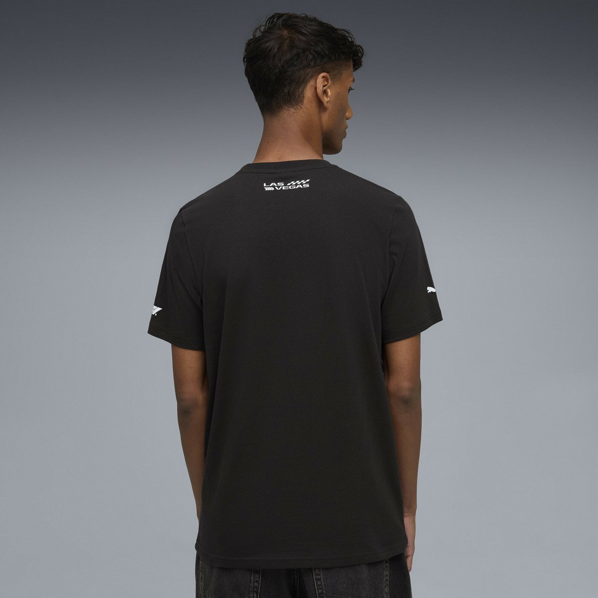 【SALE／30%OFF】PUMA メンズ モータースポーツ F1 ラスベガス レース 半袖 Tシャツ プーマ トップス カットソー・Tシャツ ブラック【送料無料】