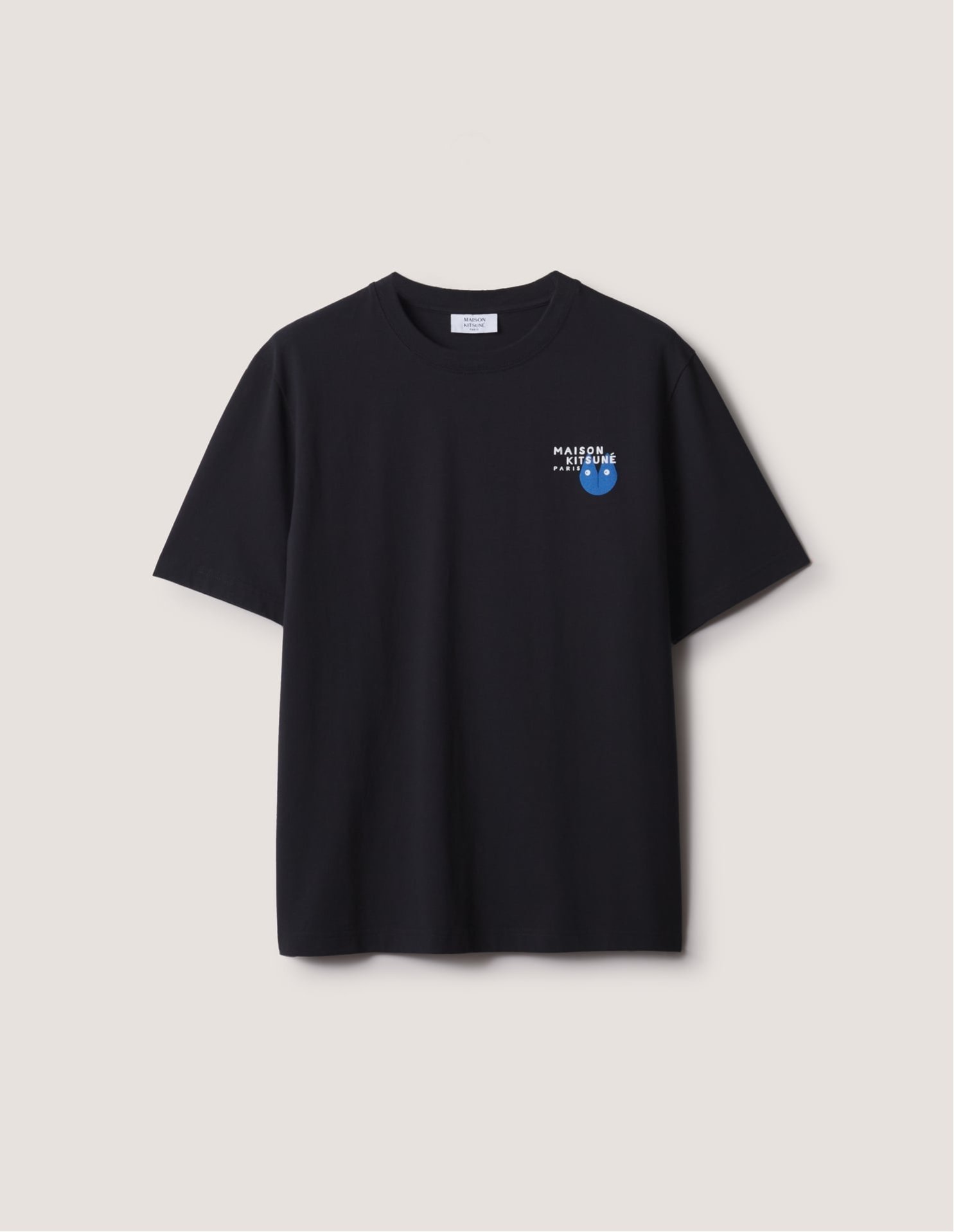 MAISON KITSUNE/(M)FORTUNE FOX COMFORT TEE-SHIRT メゾン キツネ トップス カットソー・Tシャツ ブラック