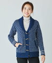 L.L.Bean ビーンズ・クラシック・ラグ・ウール・セーター、カーディガン バーズアイ 米国フィット・レギュラー エルエルビーン トップス カーディガン レッ...
