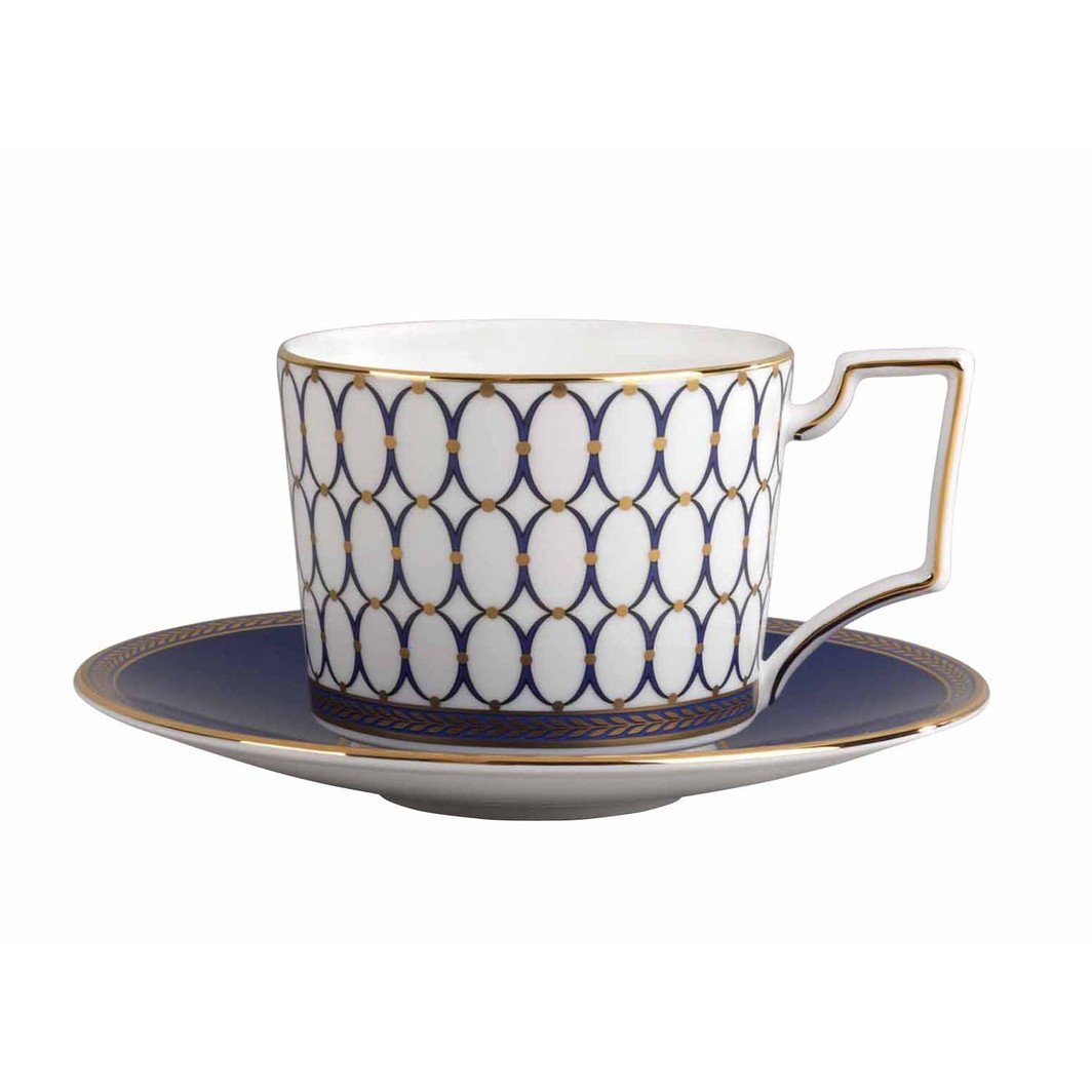 WEDGWOOD WEDGWOOD ルネッサンス ゴールド ティーカップ&ソーサー ウェッジウッド 食器・調理器具・キッチン用品 グラス・マグカップ・タンブラー【送料無料】