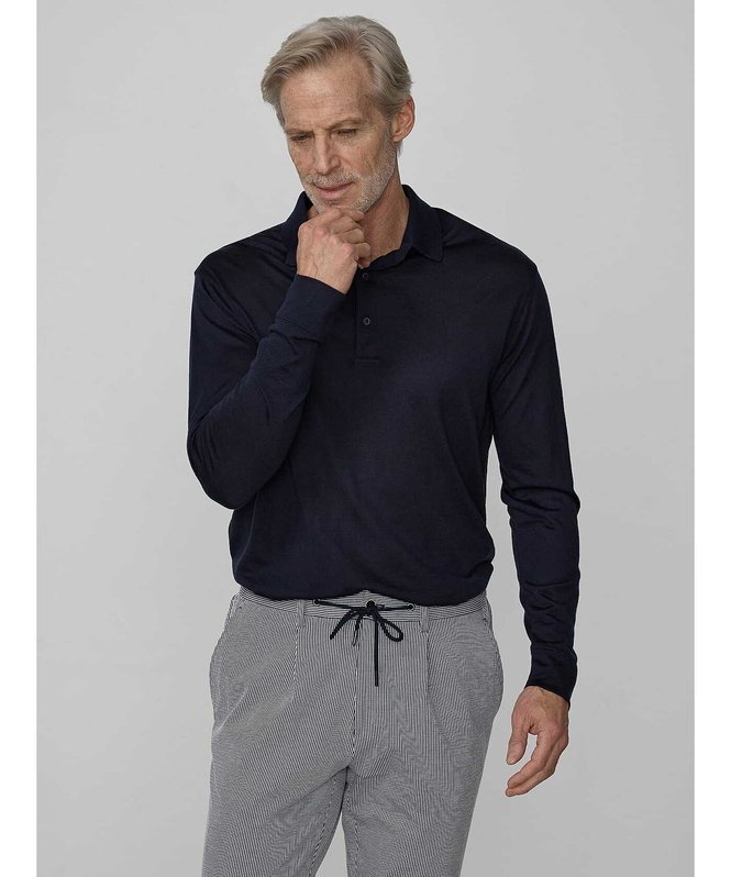 Aquascutum MEN TEC.3NZ Merino Wool 24G POLO 塼 ȥåץ åȥT ...
