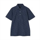 BRICK HOUSE by Tokyo Shirts ポロシャツ 小花柄プリント 半袖 メンズ BM02J101DP40W3P-27 トーキョーシャツ トップス ポロシャツ ネイビー【送料無料】