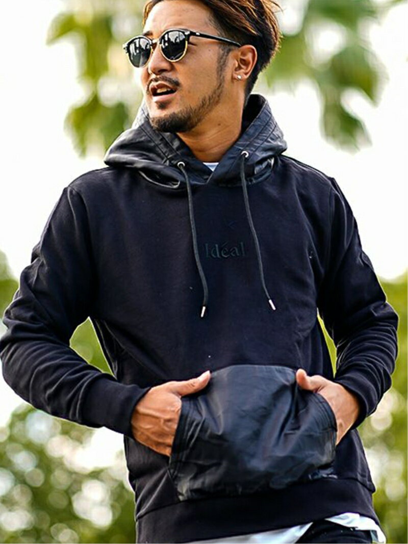 Retro Engine Retro Engine/(M)ldeal Pull PK アダムスジャグラー トップス パーカー・フーディー ブラ..