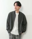 イッカ アウター メンズ 【SALE／15%OFF】ikka 【撥水】Teflonストレッチブルゾン イッカ ジャケット・アウター ブルゾン・ジャンパー グレー グリーン ネイビー【送料無料】