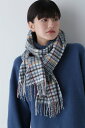【SALE/40%OFF】human woman ◆マルチカラーチェックマフラー ヒューマン ウーマン ファッション雑貨 スカーフ・バンダナ グレー【送料無料】
