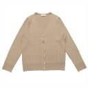 【SALE/60%OFF】BRICK HOUSE by Tokyo Shirts リブVネックニットカーディガン BL05I101DU10V00-50 トーキョーシャツ トップス カーディガン ベージュ