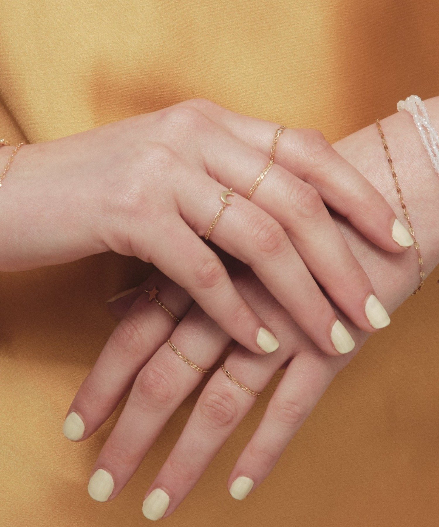 les bon bon les bonbon/ rad chain ring / ラッドチェーンリング フォブ アクセサリー・腕時計 リング・指輪 ゴールド【送料無料】のサムネイル