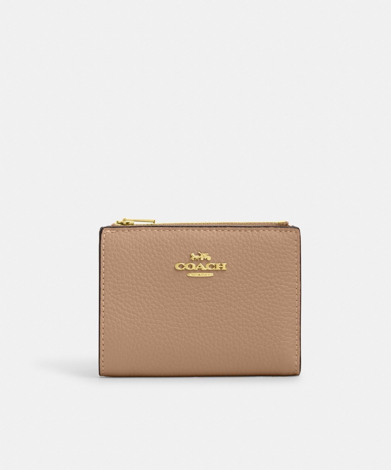 【SALE／62%OFF】COACH OUTLET バイフォールド ウォレット コーチ　アウトレット 財布・ポーチ・ケース 財布 ベージュ【送料無料】