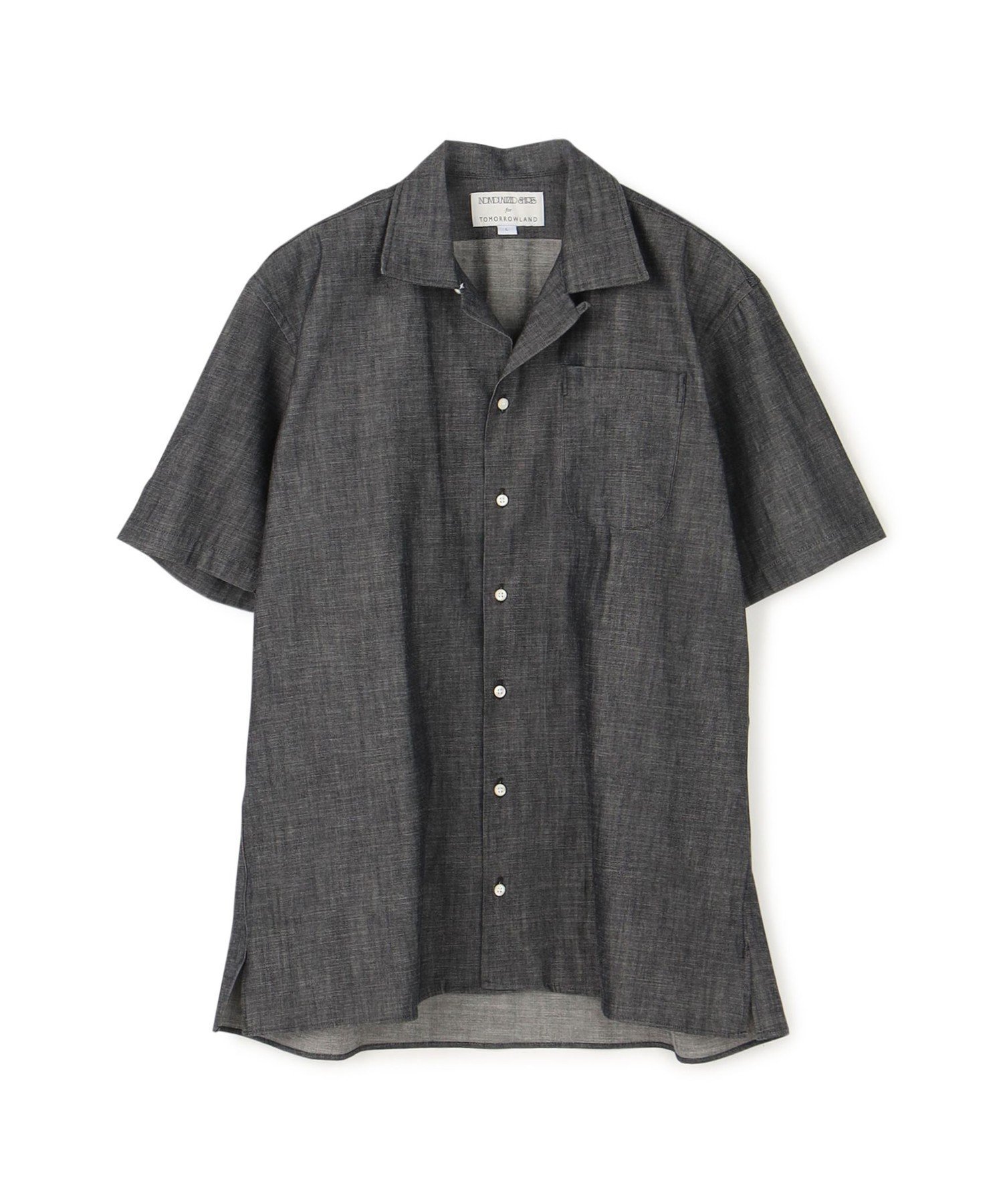 トゥモローランド TOMORROWLAND BUYING WEAR 【別注】INDIVIDUALIZED SHIRTS コットンシャンブレー キャンプカラーシャツ トゥモローランド トップス シャツ・ブラウス【送料無料】