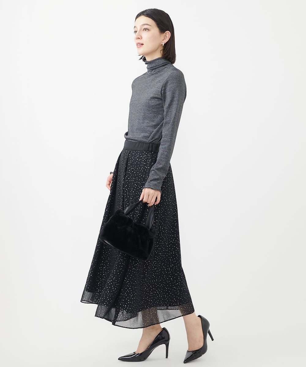【SALE／60%OFF】GEORGES RECH（小さいサイズ） フェイクファーミニショルダーバッグ メゾンドゥサンク バッグ その他のバッグ ブラック【送料無料】