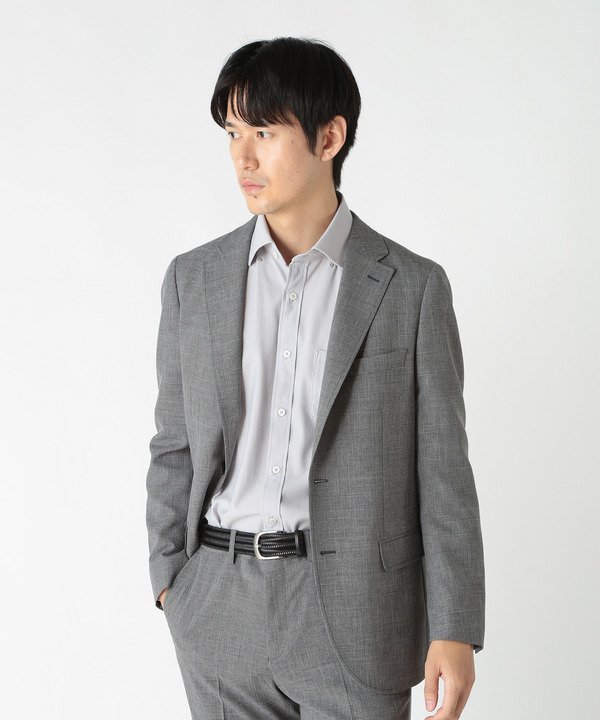 【SALE／50%OFF】CROWDED CLOSET ウーリーノ千鳥格子柄テーラードジャケット メンズ ビギ ジャケット・アウター テーラードジャケット・ブレザー ベージュ ネイビー グレー【送料無料】