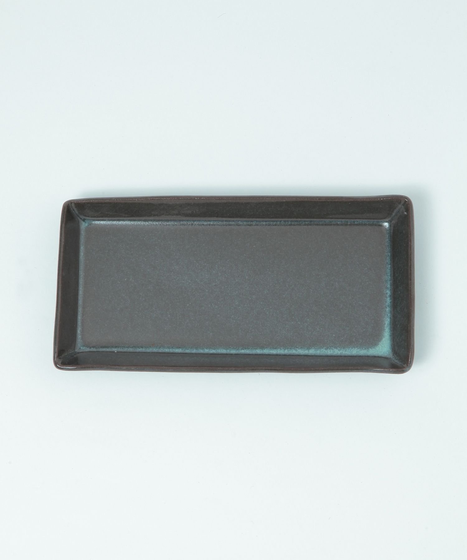 daily CLIP 【daily CLIP】笠間焼レクタンプレート スタディオクリップ 食器・調理器具・キッチン用品 食器・皿 ブラック ホワイトのサムネイル