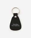 Saturdays NYC Miller Standard Key Ring サタデーズ ニューヨークシティ ファッション雑貨 チャーム・キーチェーン ブラック