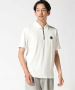 【SALE/50%OFF】SWITCH MOTION CROCODILE (M)バックライン ジップ ポロシャツ クロコダイル トップス ポロシャツ ホワイト ブラック【送料無料】
