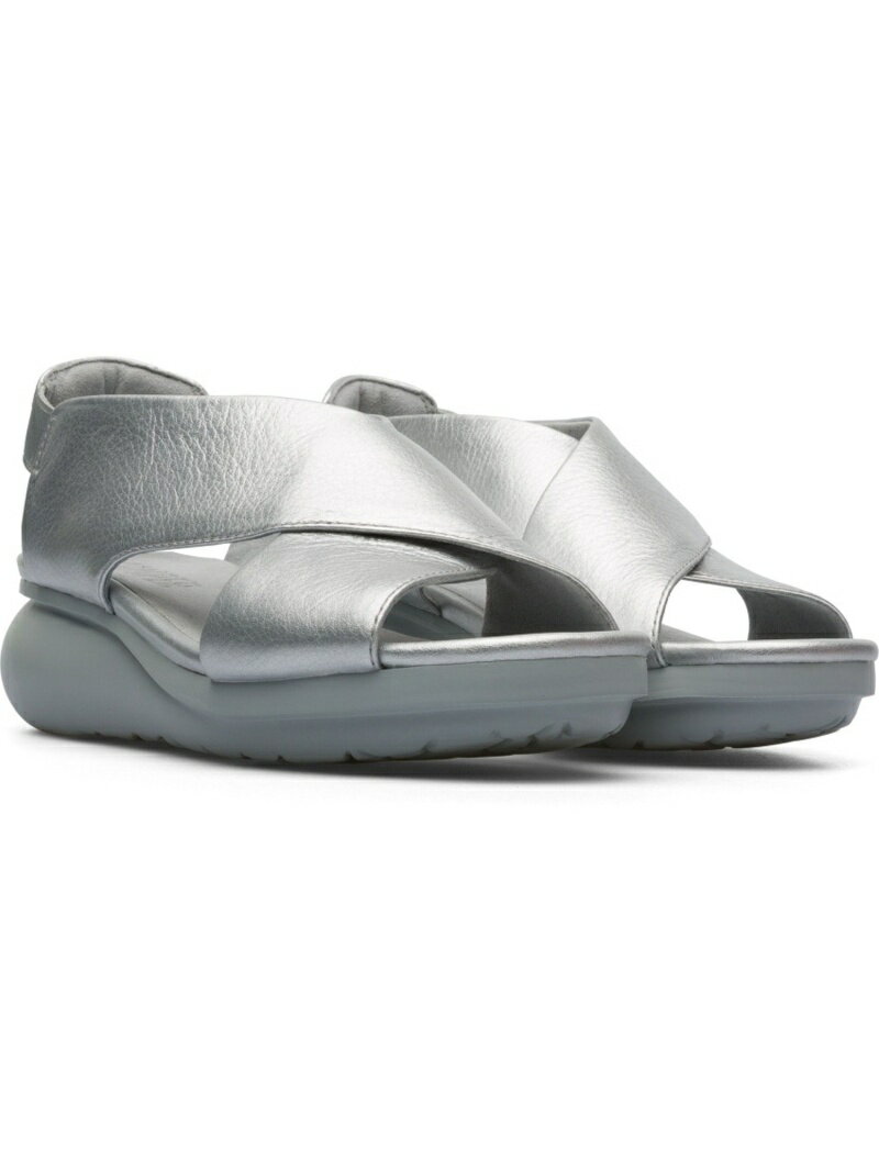 【SALE／57%OFF】CAMPER [カンペール]BALLOON/ストラップサンダルプレーントゥ5.1cmヒール カンペール シューズ・靴 サンダル シルバー【送料無料】のサムネイル