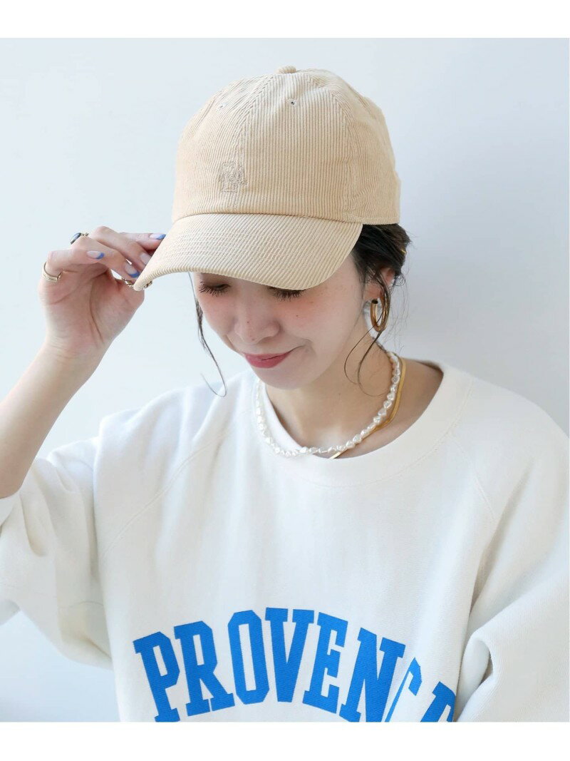 【SALE／20%OFF】B.C STOCK コーデュロイキャップ◆ ベーセーストック 帽子/ヘア小物 キャップ グレー ブラウン ベージュ グリーン
