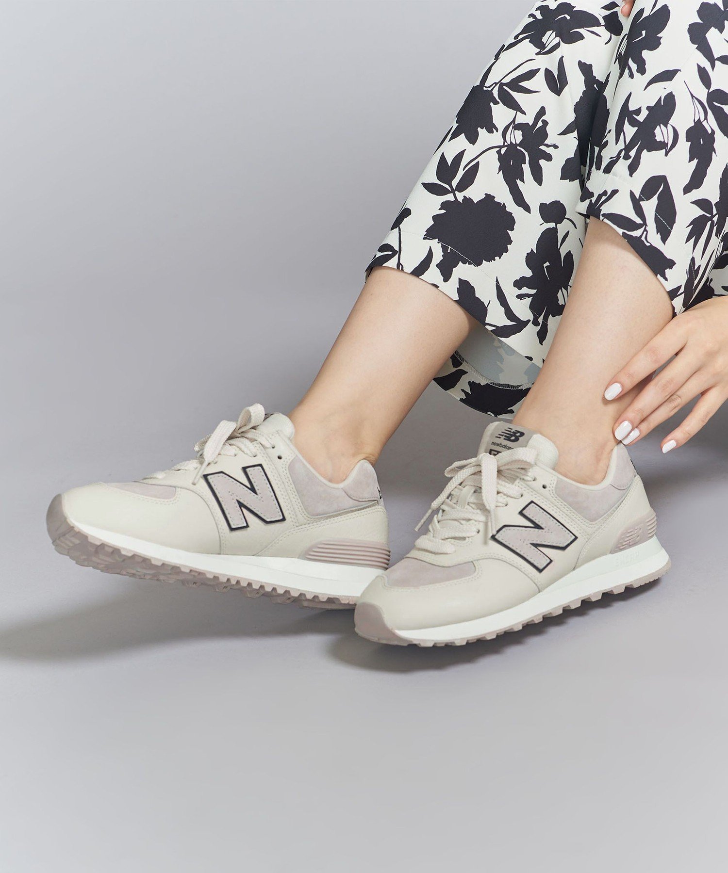 BEAUTY&YOUTH UNITED ARROWS ＜New Balance＞WL574GB2/スニーカー ビューティー＆ユース　ユナイテッドアローズ シューズ・靴 スニーカー ホワイト【送料無料】