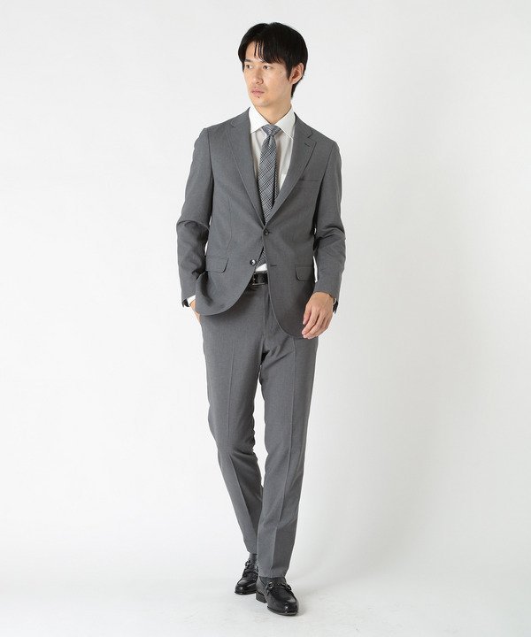 【SALE／50%OFF】CROWDED CLOSET TRABEST ポプリンテーラードジャケット メンズ ビギ ジャケット・アウター テーラードジャケット・ブレザー グレー ネイビー【送料無料】