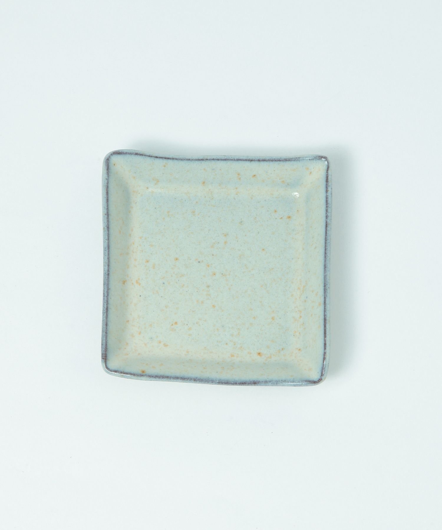 daily CLIP 【daily CLIP】笠間焼スクエアプレート S スタディオクリップ 食器・調理器具・キッチン用品 食器・皿 ホワイト ブラックのサムネイル