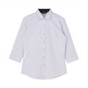 BRICK HOUSE by Tokyo Shirts 【透け防止】 ワイド 七分袖 形態安定 レディースシャツ BL01J300AB24W1S-01 トーキョ...