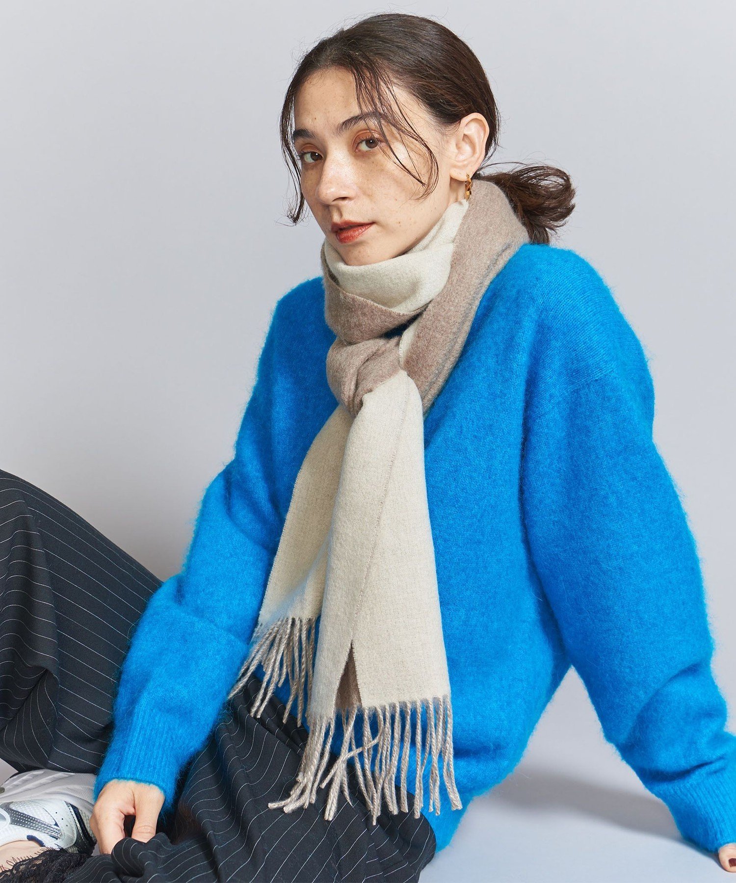 BEAUTY&YOUTH マフラー カシミヤ 青 白 グレー アローズ 楽天市場】united arrows マフラー カシミアの通販