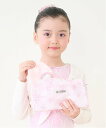 mezzo piano 【バレエ】総柄シューズポーチ ナルミヤオンライン 財布・ポーチ・ケース ポーチ ピンク ブルー【送料無料】