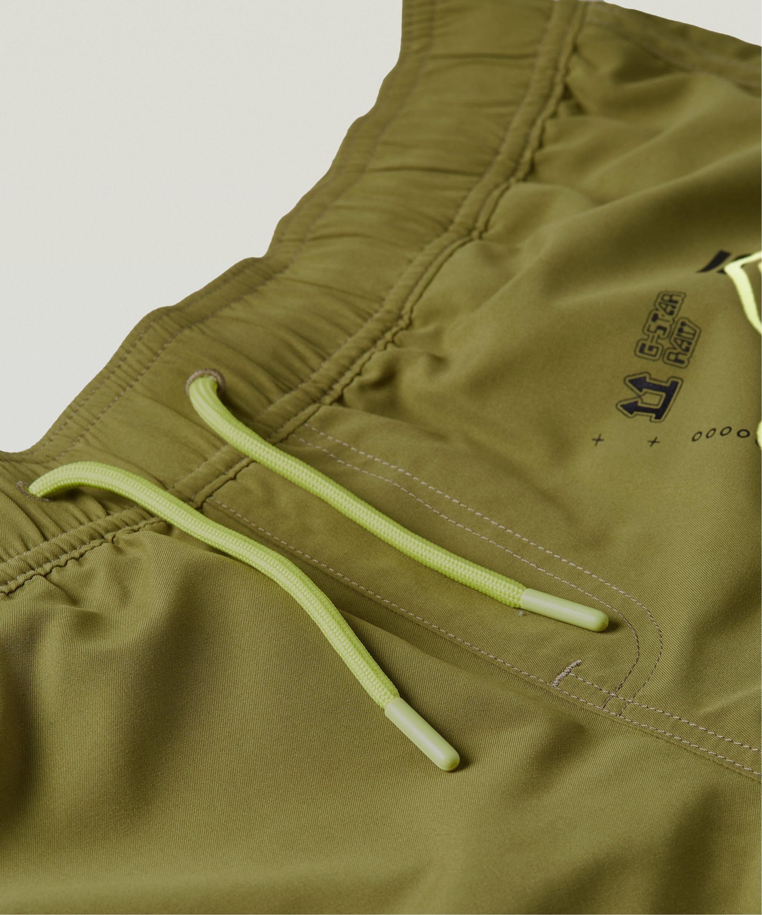【公式ショップ】Carnic Graphic Swim Shorts/グラフィックブランドロゴスイムショートパンツ/水陸両用/水着 ジースターロゥ 水着・スイムグッズ 水着 カーキグリーン