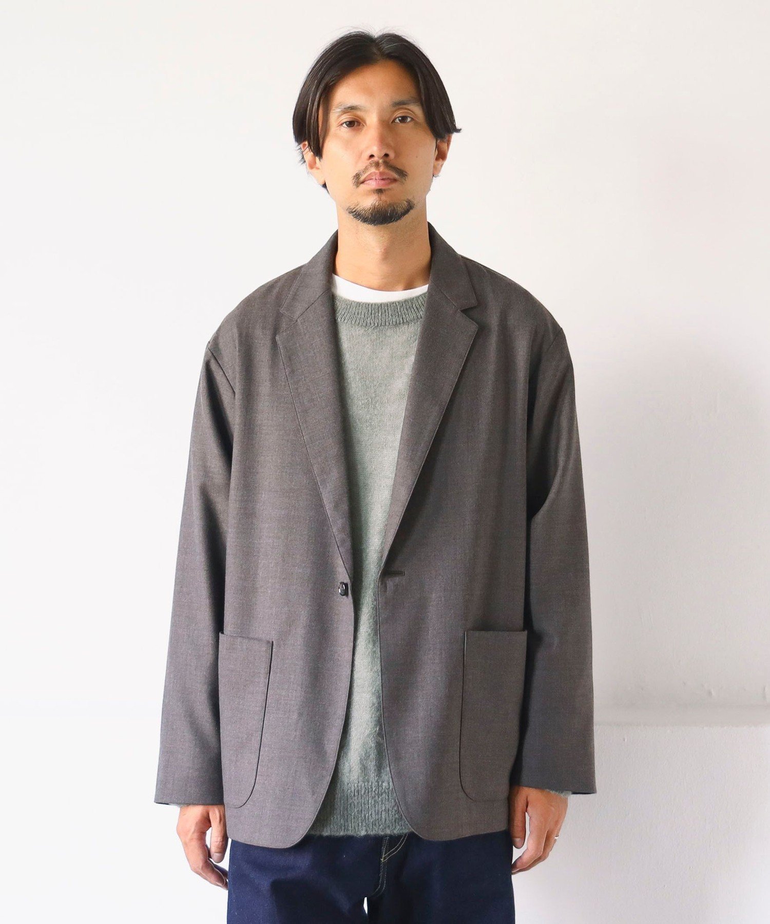 【SALE／70%OFF】B:MING by BEAMS SIMPLE YET / ツイル ライトミルド 1ボタン ジャケット ビームス アウトレット ジャケット・アウター テーラードジャケット・ブレザー ブラウン【送料無料】