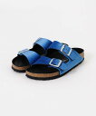 【SALE／40%OFF】URBAN RESEARCH BIRKENSTOCK Arizona TEX Velvet アーバンリサーチ シューズ・靴 サンダル ブルー【送料無料】