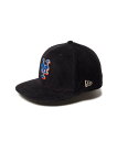 NEW ERA NEW ERA 5950 CORDUROY オーバーライド 帽子 キャップ ブラック ネイビー【送料無料】