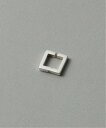 Lilas 《予約》【SAMH by LILAS】カフイヤリングスクエア SV(片耳) スピックアンドスパン アクセサリー・腕時計 イヤリング・イヤーカフ シル...