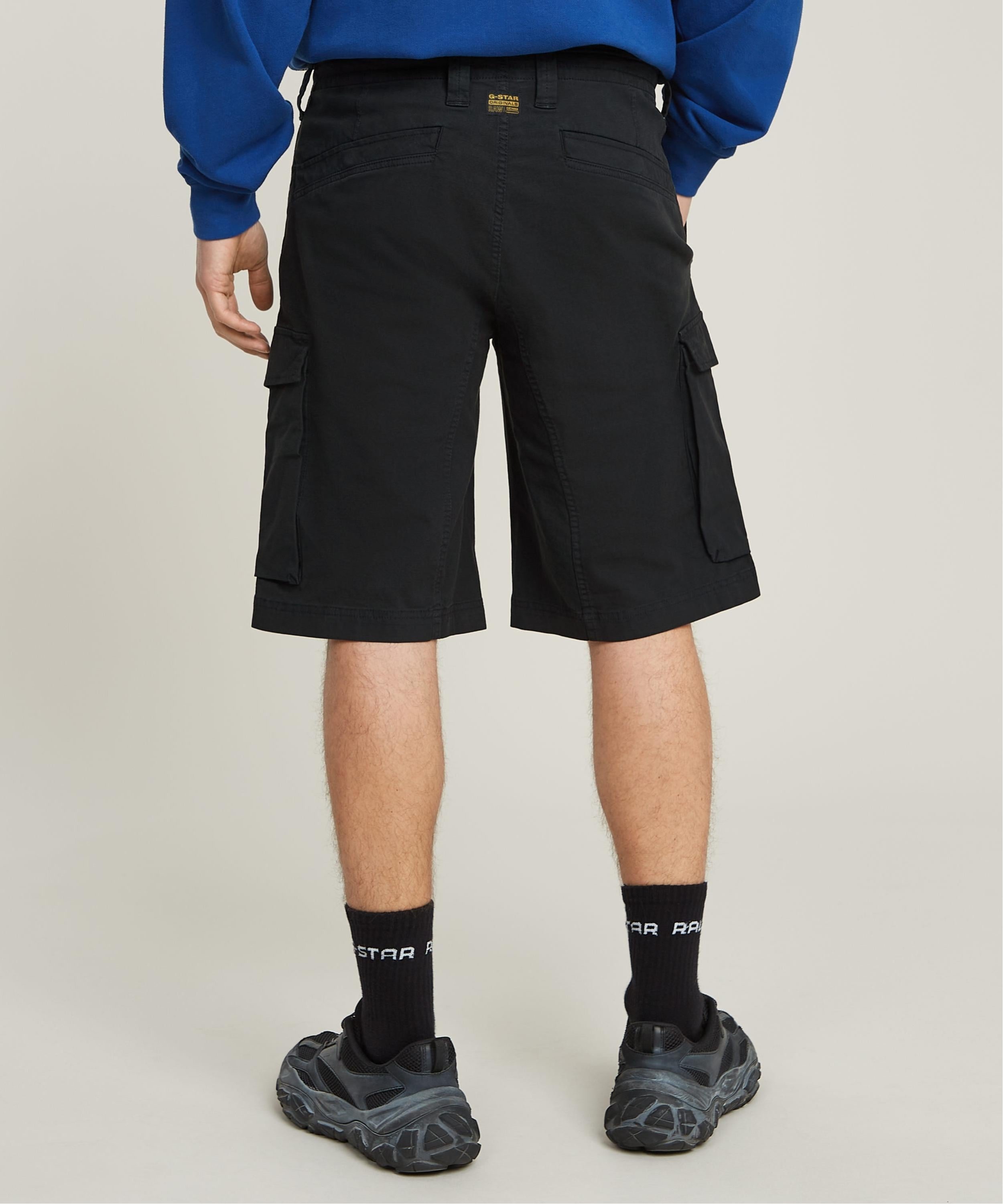 【公式ショップ】Core Regular Cargo Shorts/レギュラーカーゴショートパンツ ジースターロゥ パンツ カーゴパンツ ネイビー