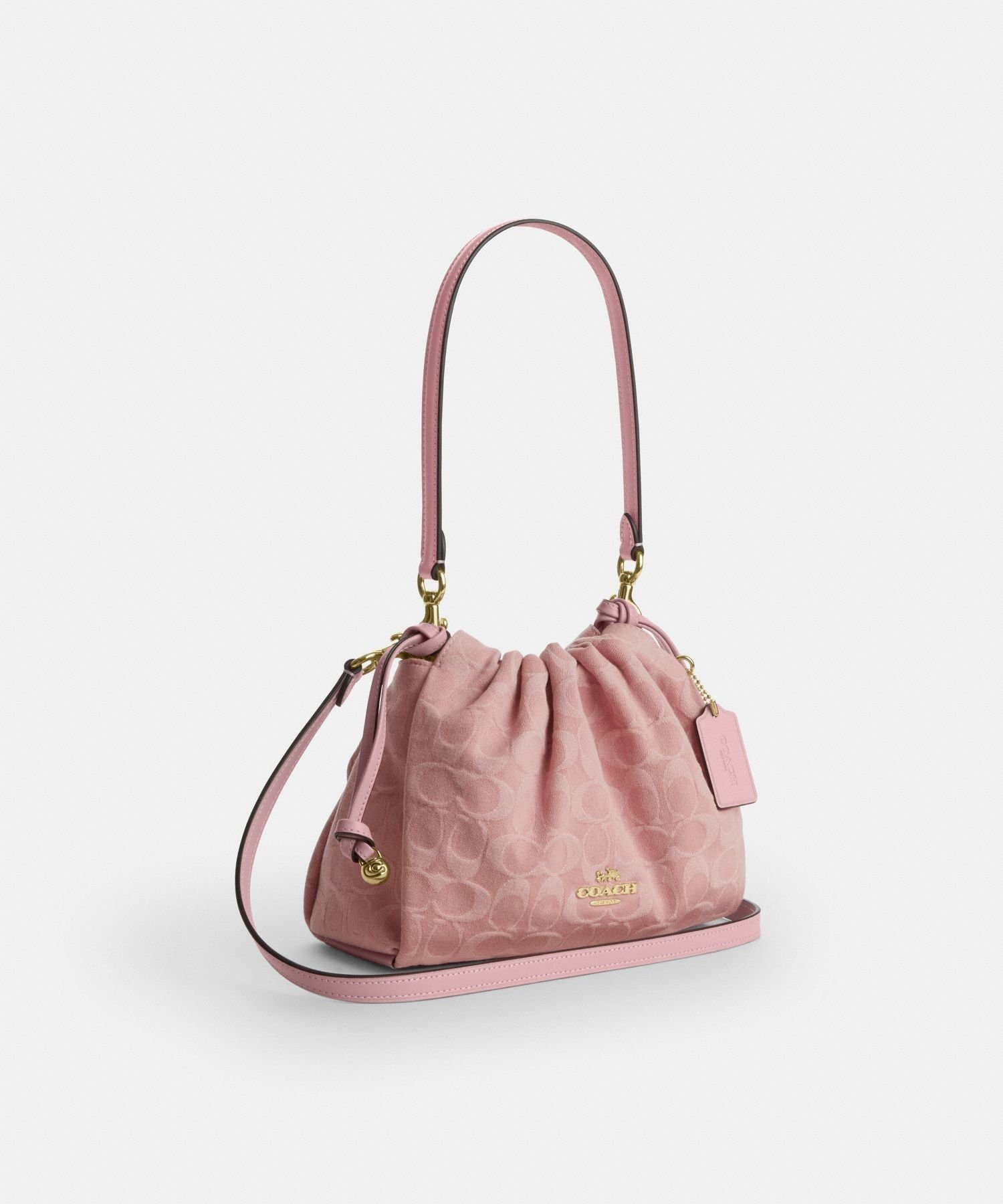 【SALE／60%OFF】COACH OUTLET 【公式】フェイ ドローストリング バッグ・シグネチ...