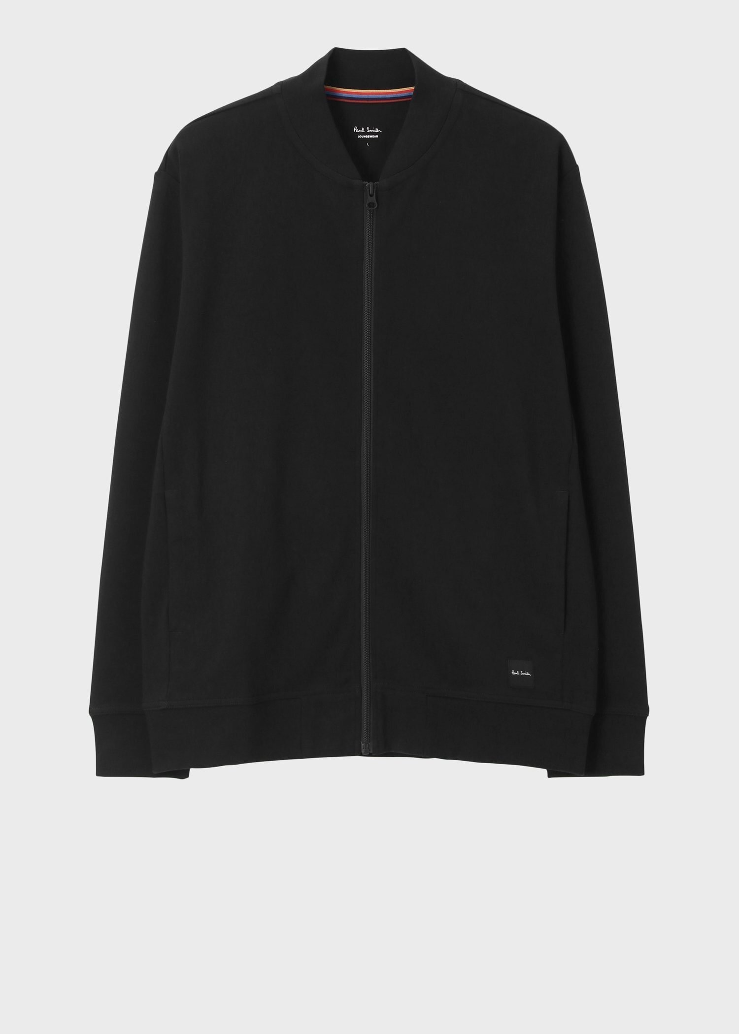 【SALE／30%OFF】Paul Smith ストレッチスムース ジップアップブルゾン XLサイズ ポール・スミス インナー・ルームウェア その他のインナー・ルームウェア ネイビー ブラック グレー【送料無料】