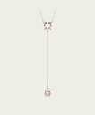 【SALE/30%OFF】SWAROVSKI 【公式】【スワロフスキー】Attract Y字型ネックレス スワロフスキー アクセサリー・腕時計 ネックレス ピンク【送料無料】