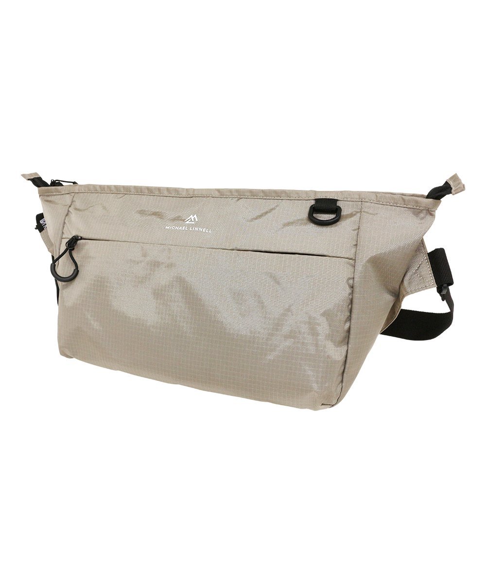 MICHAEL LINNELL Shoulder ティエヌスクエア バッグ ショルダーバッグ ベージュ