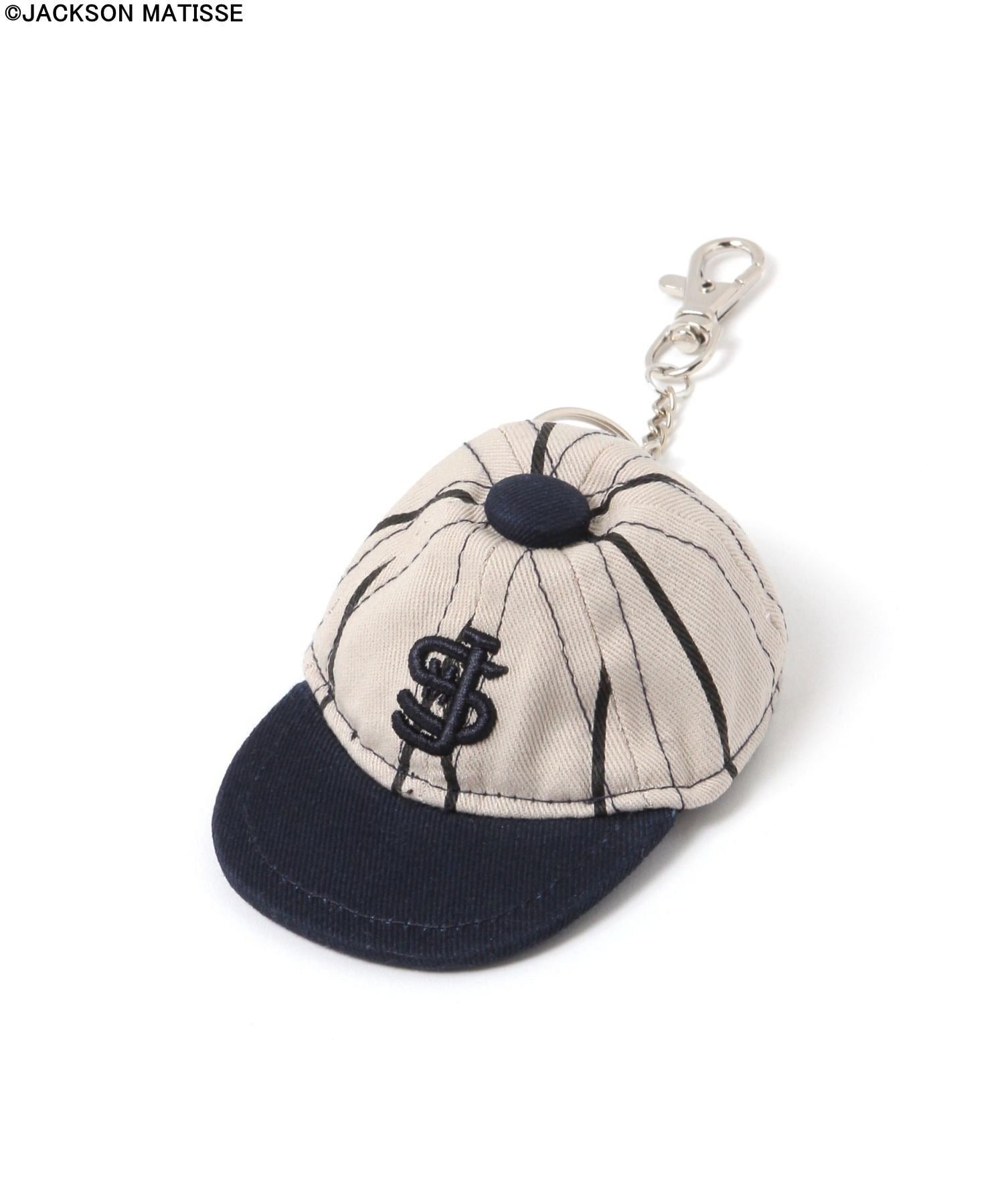 BAYFLOW 【JACKSON MATISSE/BAYFLOW】別注CAPキーホルダー ベイフロー ファッション雑貨 チャーム・キーチェーン ネイビー