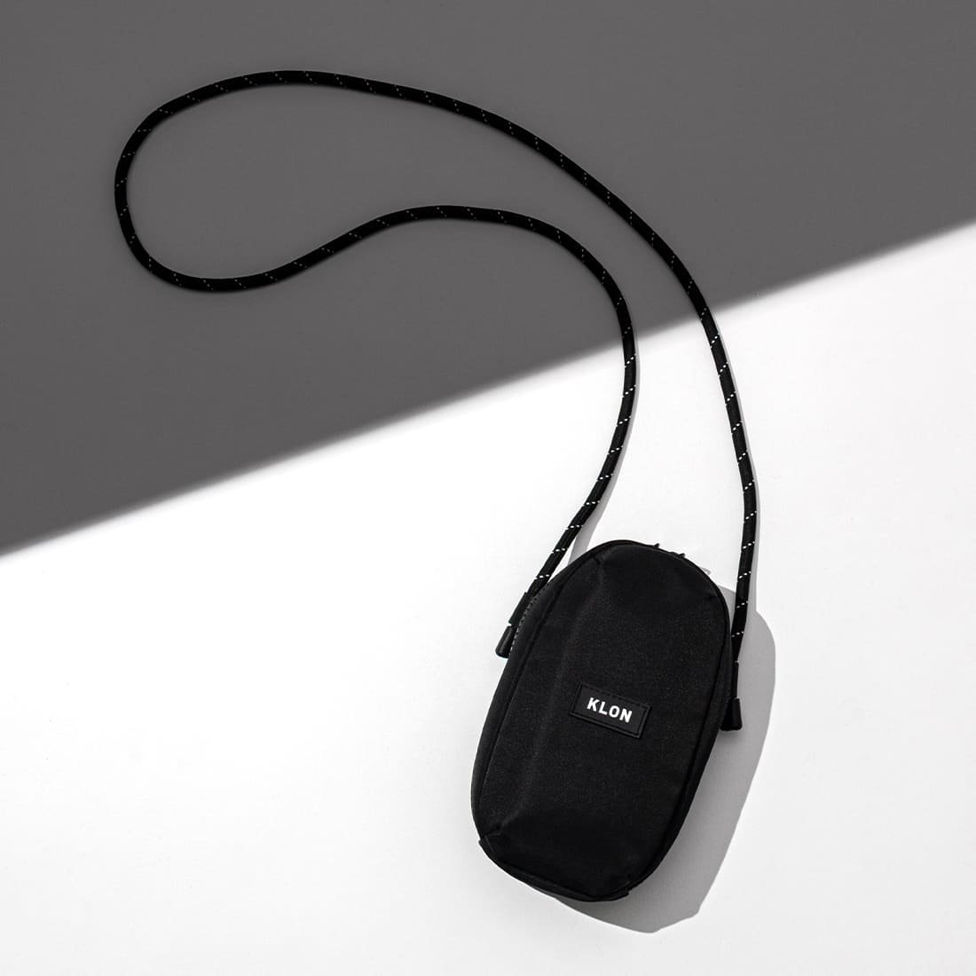【SALE／5%OFF】KLON KLON マルチ ショルダーポーチ 撥水 クローン バッグ ショルダーバッグ ブラック【送料無料】