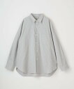 ユナイテッドアローズ Steven Alan ＜Steven Alan＞ TR ミニチェック レギュラーカラー シャツ -LOOSE ビューティー＆ユース　ユナイテッドアローズ トップス シャツ・ブラウス グレー【送料無料】