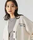 【SALE/30%OFF】GLOBAL WORK ロゴ刺繍Vネックカーディガン/291857 グローバルワーク トップス カーディガン グレー ホワイト【送料無料】