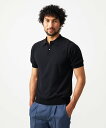 【SALE/20%OFF】MICHEL KLEIN HOMME 半袖ニットポロシャツ ミッシェルクランオム トップス ニット ブラック【送料無料】|詳細画像