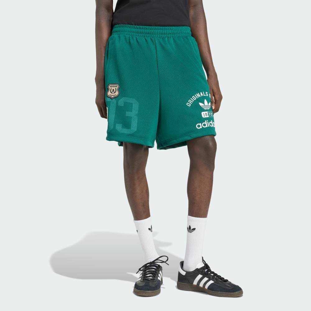 【SALE／20%OFF】adidas 【公式】アディダス adidas 返品可 adidas Originals Dept. グラフィック メッシュ ショーツ アディダス パンツ その他のパンツ グリーン【送料無料】