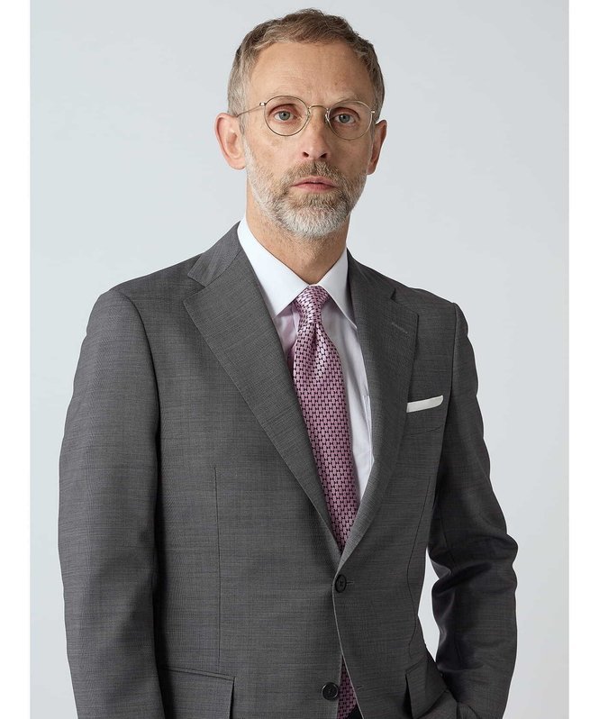 Aquascutum MEN ハニカムパターン小剣クレスト アクアスキュータム スーツ・フォーマル ネクタイ・蝶ネクタイ ネイビー ピンク【送料無料】