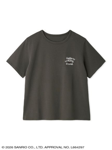 sanrio house 【SNIDEL】ハローキティ プリントTシャツ サンリオ ハウス トップス カットソー・Tシャツ グレー